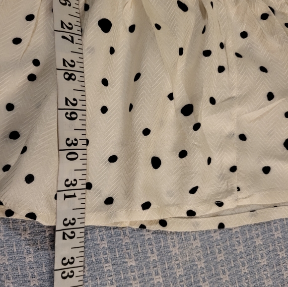 My Boutique Ivory Polkadot Off Shoulders Shift Dress - Picture 6 of 12